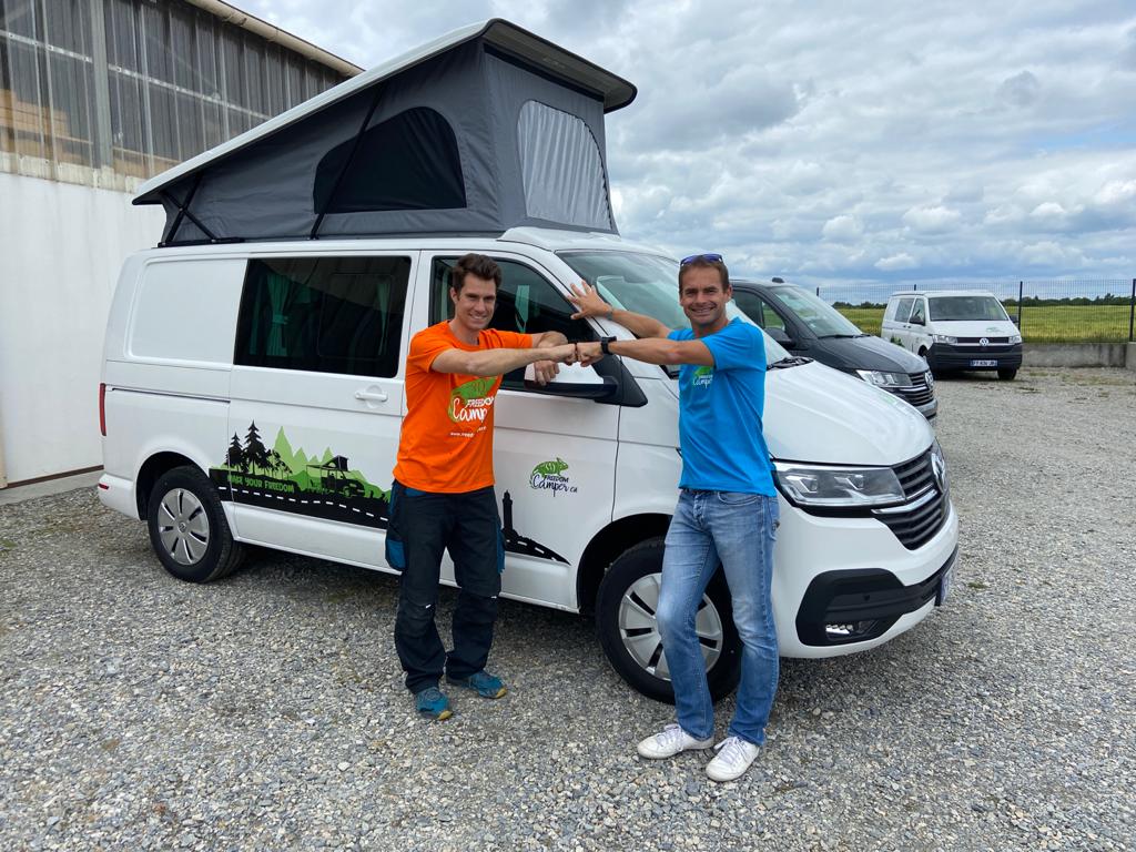 Freedom Camper, partenaire d'Erik Clavery