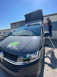 Tente toit van freedom camper
