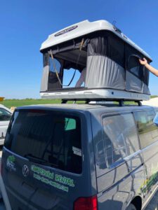 depliage tente de toit pour van aménagé