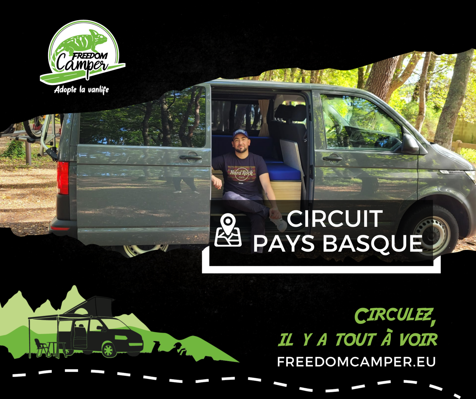 Le pays basque en van aménagé