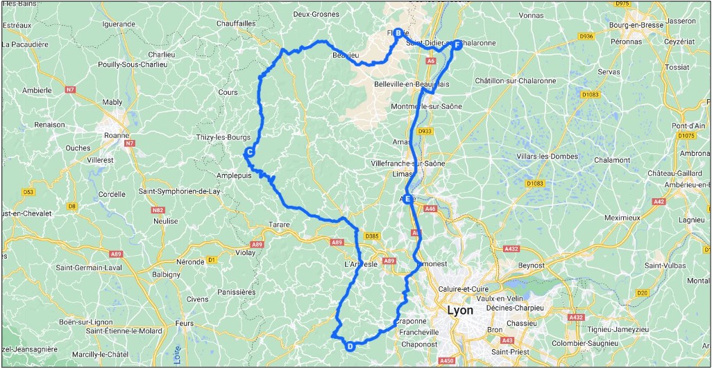 road trip en fourgon aménagé au coeur du beaujolais