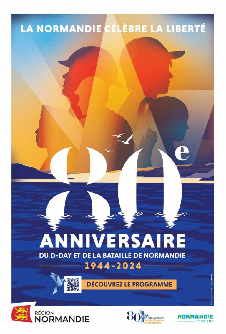 affiche du 80e anniversaire du d day redi
