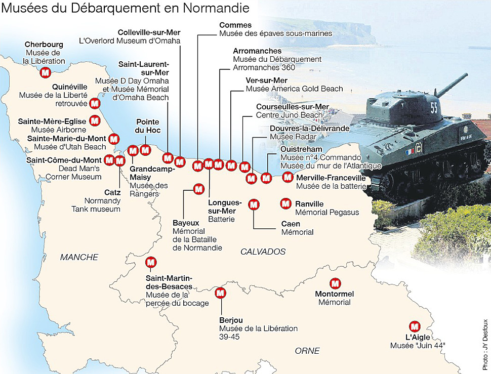 musées du débarquement en normandie