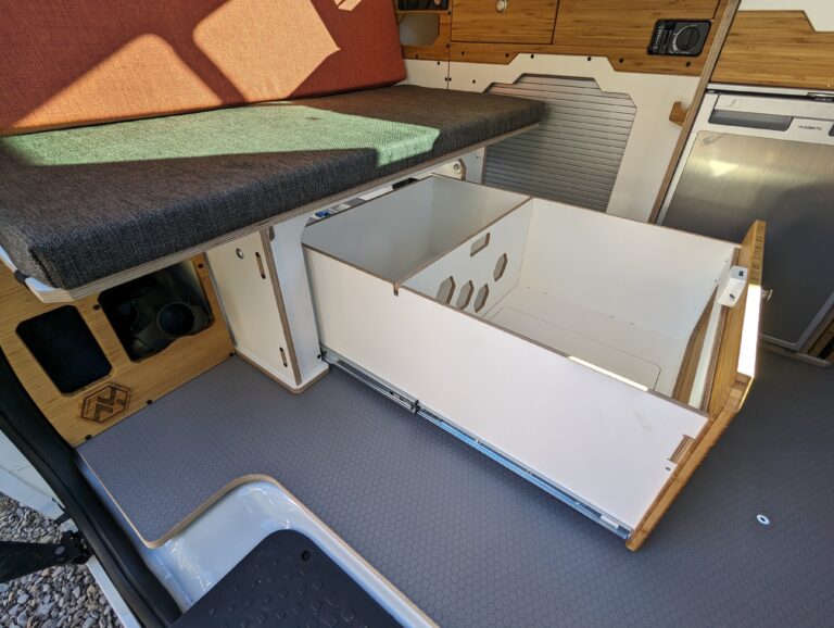 est van mania 16 Aménager son van avec le kit EST de Van Mania