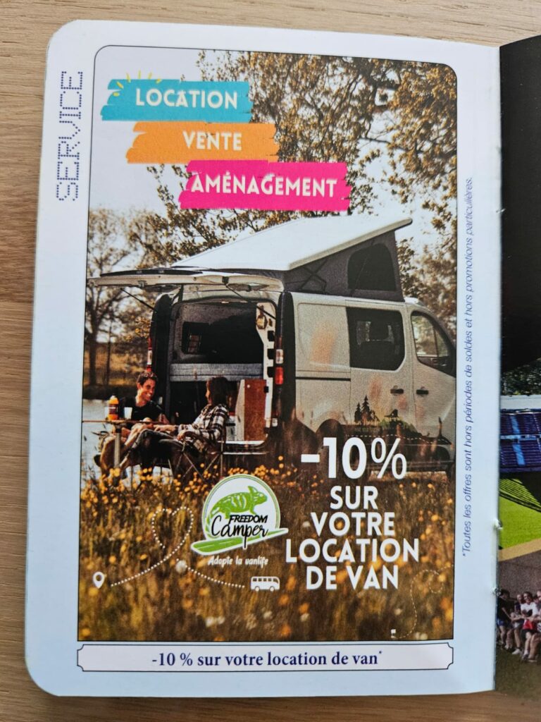 freedom camper bayonne partenaire de l'aviron bayonnais rugby club