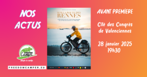 Invitation Sur la Route des Rennes, road trip Andy