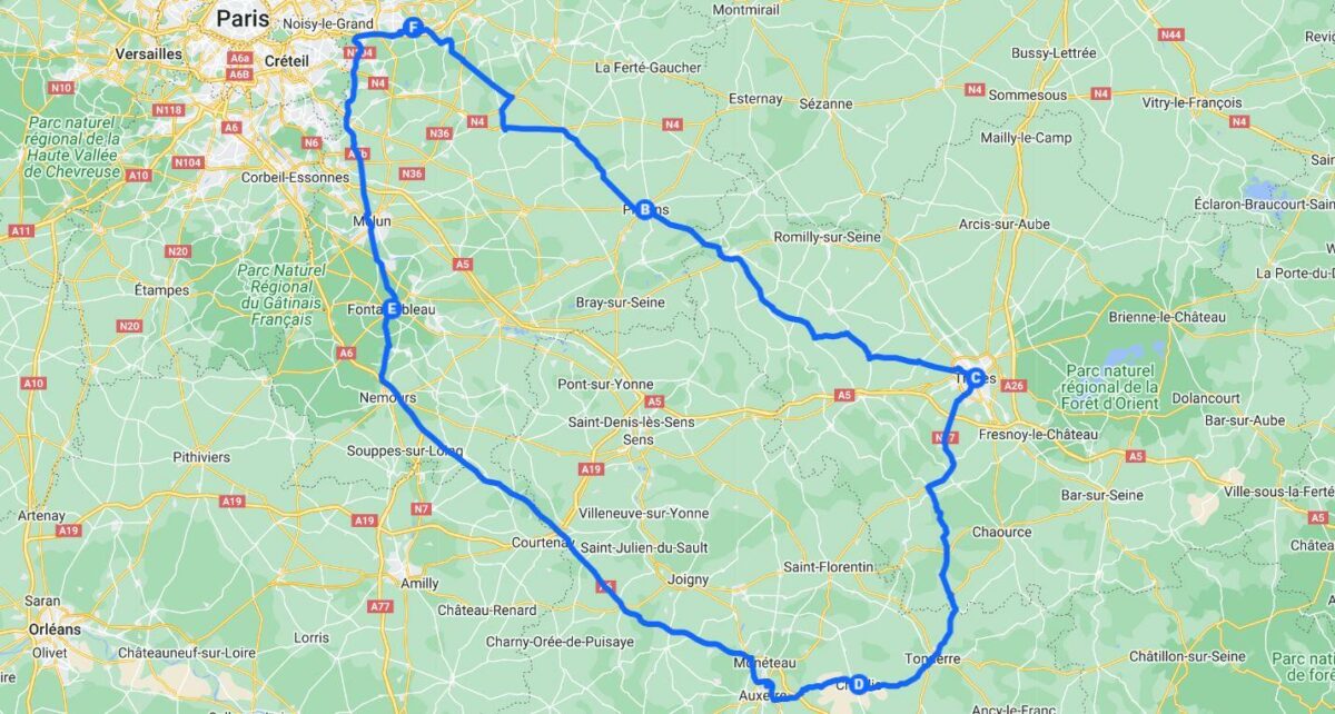 carnet de voyage fc paris sur la route des trésors médiévaux et vinicoles dans l'aube et l'yonne
