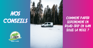 partir en van au ski